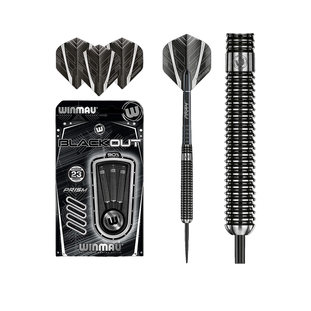 Winmau Blackout 90% Tungsten Alloy Darts