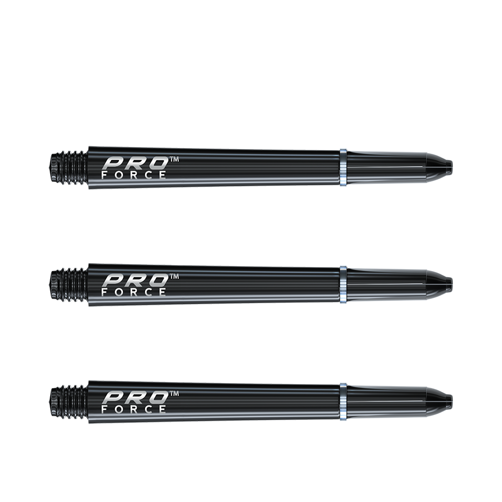 Winmau Pro Force Black Dart Shafts