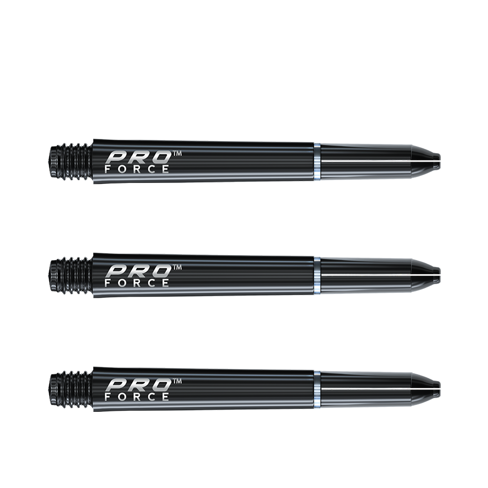 Winmau Pro Force Black Dart Shafts