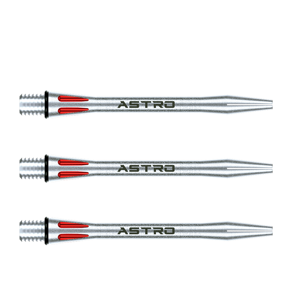 Winmau Astro Aluminum Red Dart Shafts