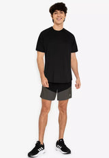 Equipe Men's Classic Black Round Neck Tee