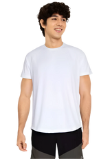 Equipe Men's Classic White Round Neck Tee