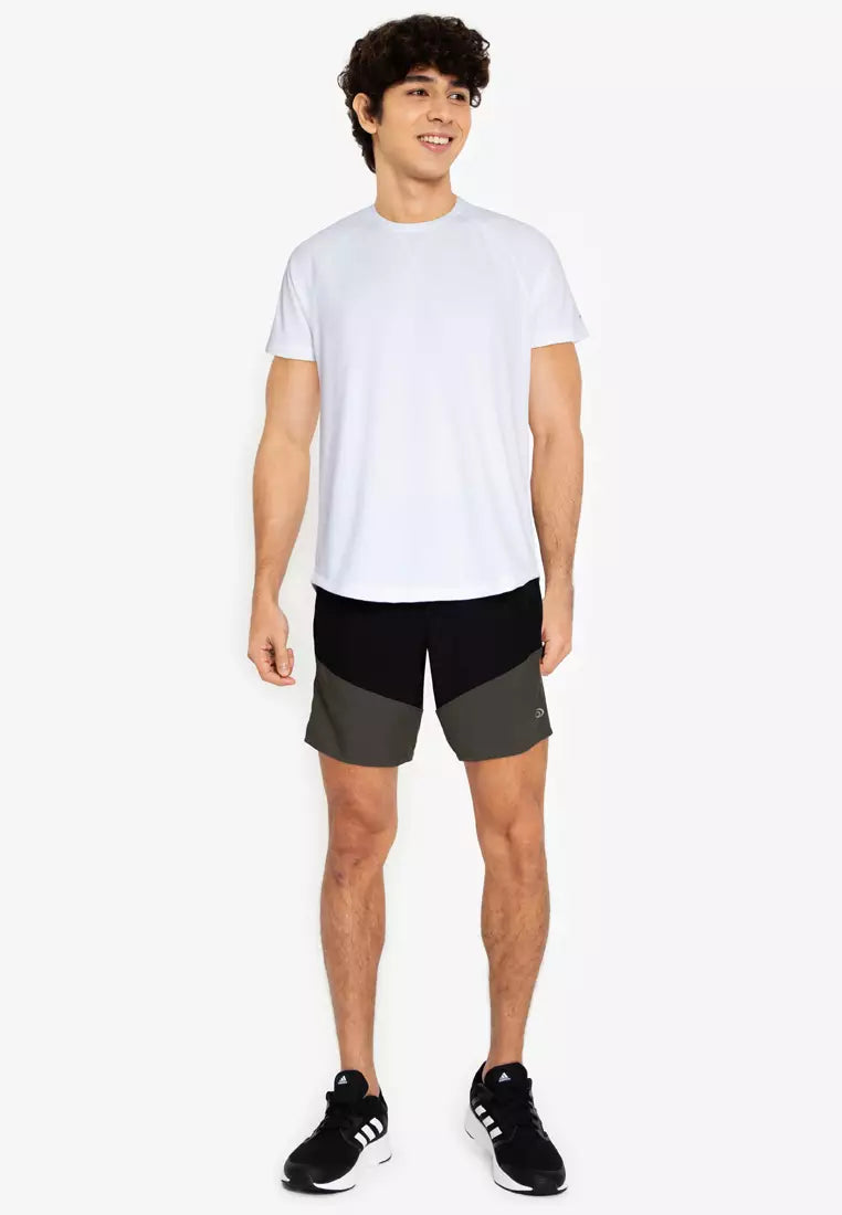 Equipe Men's Classic White Round Neck Tee