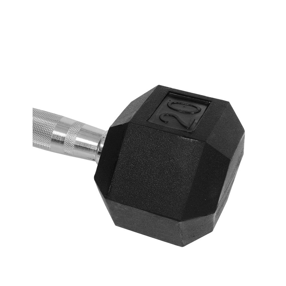 Core Rubber Hex Dumbbell