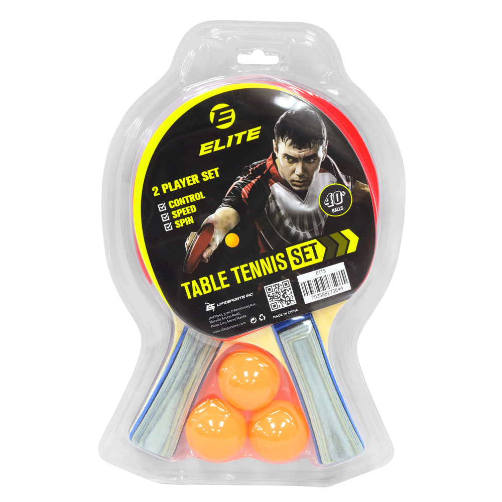 Elite Table Tennis 2-Player Set