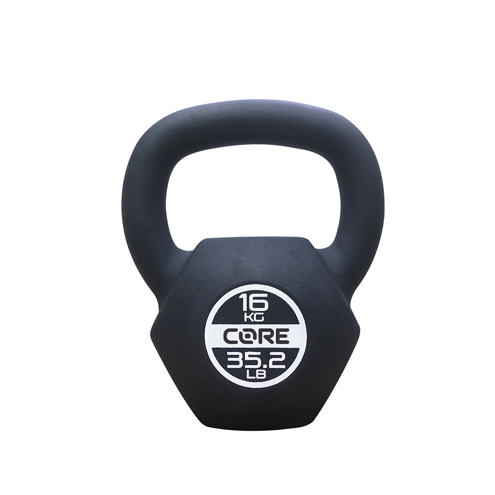 Core Powder Coated Kettlebell - Toby's Sports