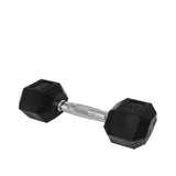 Elite Rubber Hex Dumbbell