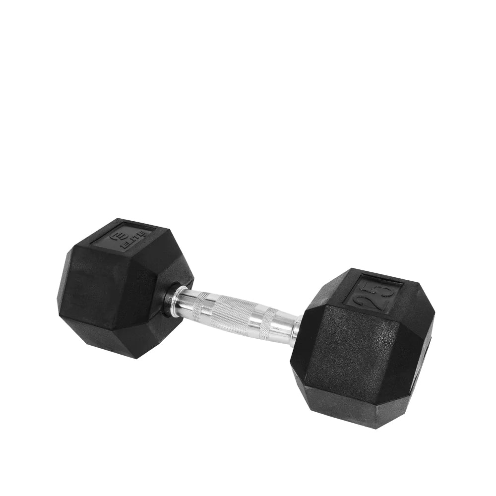 Elite Rubber Hex Dumbbell