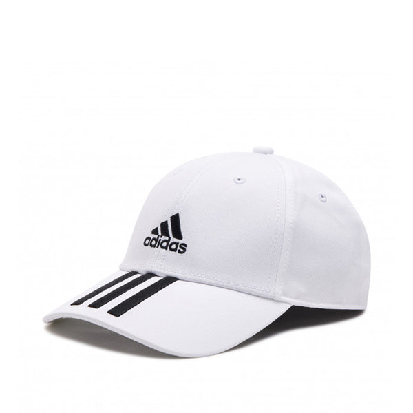 Sports Baseball Twill Black - Cap Toby\'s 3-Stripes adidas White