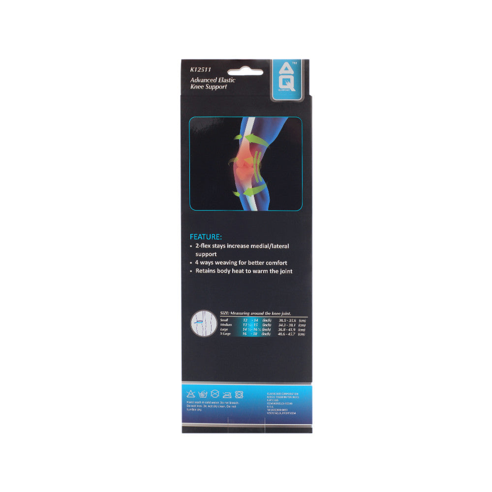 AQ K12511 Advance Elastic Knee Support | Toby's Sports