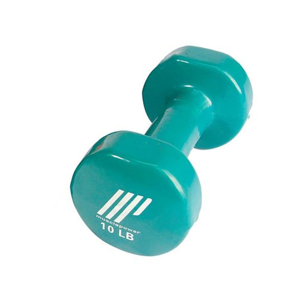 Muscle Power Vinyl Dumbbell 10 lbs