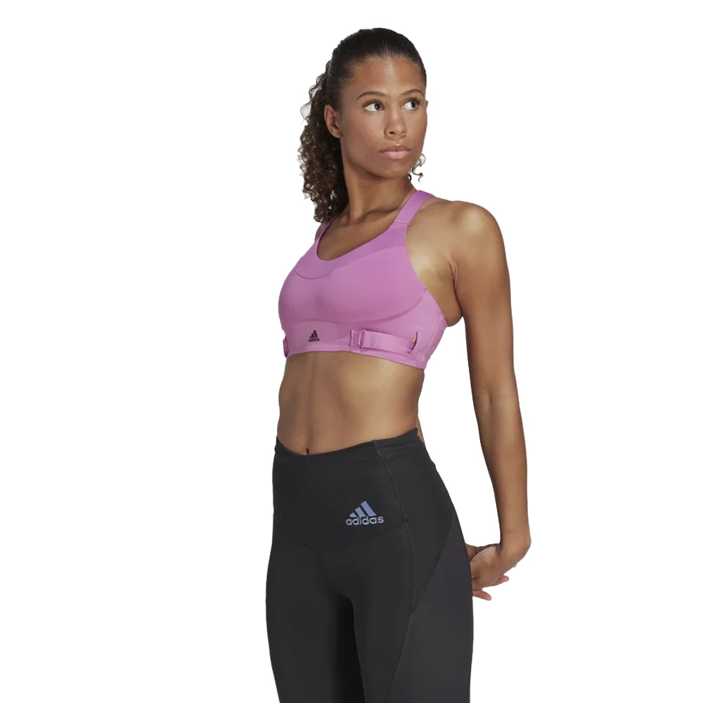 Women's bra Nike Swoosh Medium Support Non-Padded Sports Bra - black/white, Tennis Zone