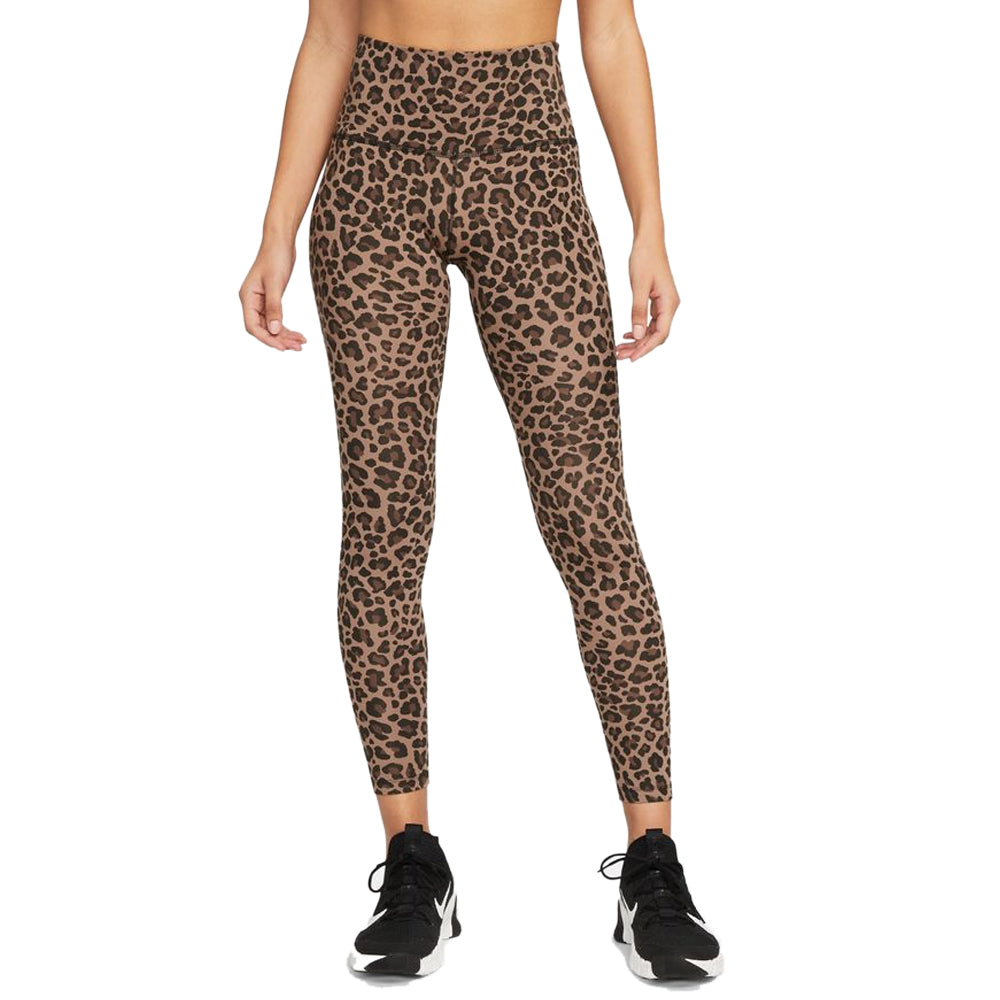 Nike Women's One High-Rise Printed Leopard Leggings