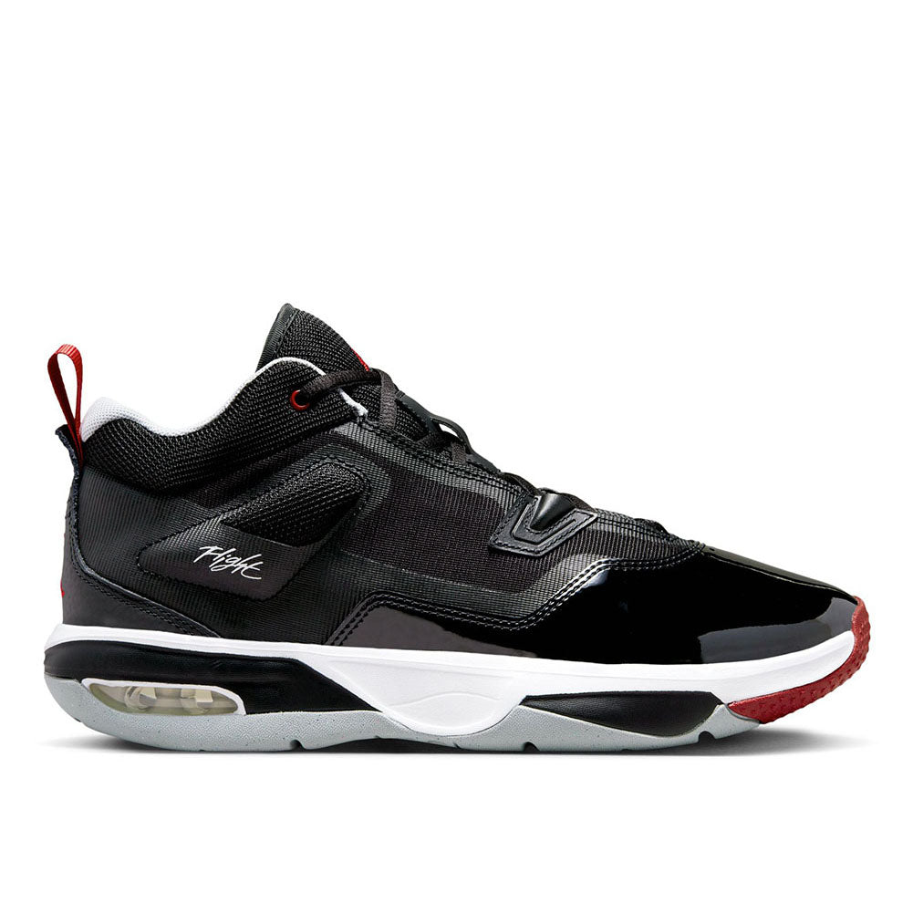 Jordan Men's Stay Loyal 3 Basketball Shoes Black Varsity Red-White-Wolf ...