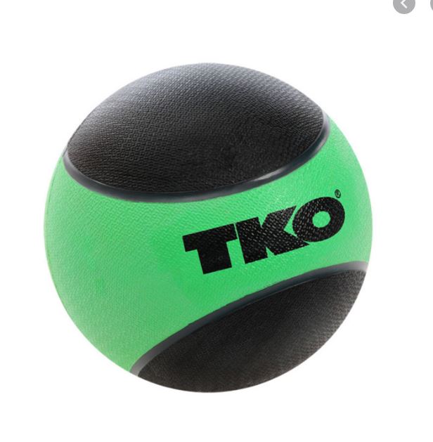 TKO Rubber Medicine Ball 4KG